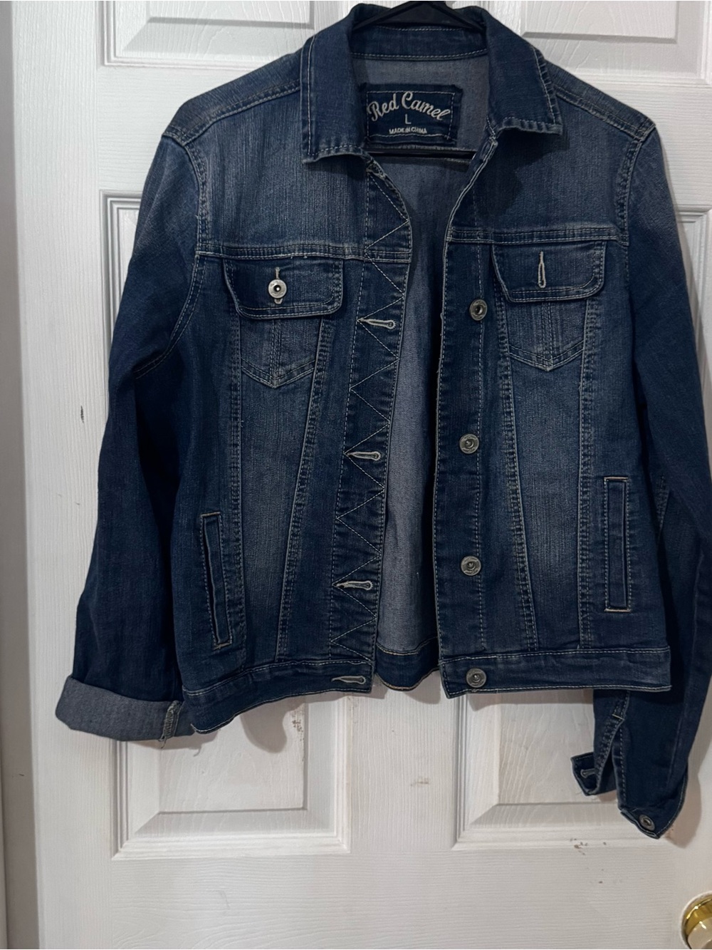 Red Camel Indigo Blue Denim Jacket